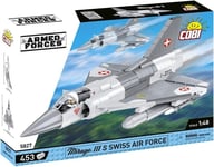 COBI - Jeu de construction – 453 pcs - MIRAGE IIIRS SWISS - 1/48 - COB5827