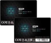 2-Pack 128GB SSD 3D NAND A55 SLC Cache Performance Boost SATA III 2.5"" 7mm (0.28"") Internal Solid State Drive