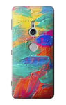 Brush Stroke Painting Case Cover For Sony Xperia XZ2