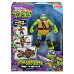 Teenage Mutant Ninja 84291CO Tales Turtles Twist N Mutate Leonardo to 3-Wheel Sl