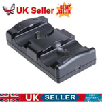 2 In 1 Dual Charging Station Charger Dock Stand For PS3/PS3 Move Controllers UK