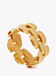 Monica Vinader Chain Ring, Gold