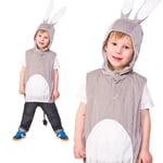 Donkey Tabard Childrens Farm Animal World Book Day Fancy Dress Costume Boys Girl