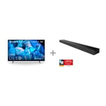 Sony A75K 65" 4K OLED Google TV + HT-A5000 5.1.2 Dolby Atmos Soundbar -tuotepaketti