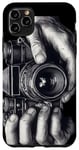 Coque pour iPhone 11 Pro Max Appareil photo analogique SLR Art Photographe Film vintage