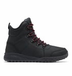 Columbia Homme Fairbanks Rover II Chaussure de Neige, Jaspe Rouge Noir, 42 EU