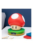 Super Mario Super Mushroom Digital Alarm Clock, One Colour, Women