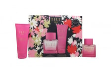 ELLE FLEUR GIFT SET 100ML EDP + 100ML BODY LOTION - WOMEN'S FOR HER. NEW