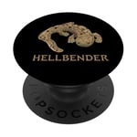 Hellbender Giant Salamander Cryptobranchus alleganiensis PopSockets Adhesive PopGrip