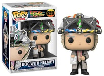 Figurine Retour vers le Futur - Doc with Helmet Pop 10cm