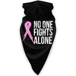 AEMAPE No One Fights Alone Sports Face Scarf Men Women Cycling Headband Bandanas