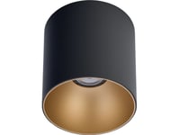 Nowodvorski Taklampa För Matsal Modern Utanpåliggande Armatur Nowodvorski Point Tone Black/Gold 8224