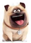 Mel Pug Dog Secret Life of Pets 2 Cardboard Cutout / Standee / Standup