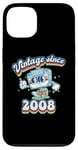 Coque pour iPhone 13 Retro Vibes 2008 Vintage Style 17th Birthday Cassette Tape