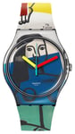 Swatch SUOZ363C x Tate - LEGER'S TWO WOMEN HOLDING FLOWERS Watch