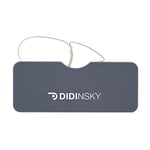 DIDINSKY Lunette Loupe sans Branche pour Hommes et Femmes. Lunettes de vue pour hommes et femmes vintage pour presbyte. Grey +1.5 – LOUVRE