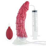 Squirting Ejaculating Dildo Dragon Sex Toy Fantasy Premium Silicone 9 Inches