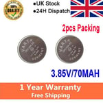 2Pcs CP1254 A3 for Earphone Battery Beats Powerbeats PRO Varta batterie