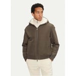 Manteau BOSS  Blouson réversible  kaki