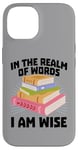 Coque pour iPhone 14 Lecteur de livres pour enfants, bibliothèque, livres