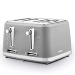 Tower Odyssey 4 Slice Toaster with Chrome Accents T20071GB (Grey)