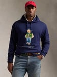 Ralph Lauren Bear Fleece Hoodie, Navy