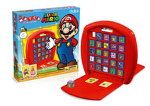 Winning Moves - Match Super Mario - Jeu de société - Jeu de Voyage - Aligne 5 Cubes pour Gagner - A partir de 4 ans - 2 Joueurs - Version française