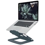 Leitz Ergo Ergonomic Height Adjustable Multi-Angle Cooling Laptop Stand 6424 Up to 15" Grey