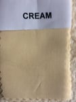 200 thread  100% Cotton Bailey caravan fixed bed  Fitted Sheet Butter Cream