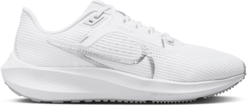 Nike W Nike Air Zoom Pegasus 40 Juoksukengät WHITE/METALLIC