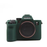 A7R5 Silicone Souple Armure Caméra Sac Cas Pour Sony A7R V A7R5 ILCE-7RM5 De Protection Corps Couverture Peau - Type Green