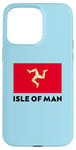 Coque pour iPhone 15 Pro Max Isle Of Man Flag