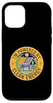 Coque pour iPhone 12/12 Pro I'M POWERED BY CLEAN ENERGY Solar Power Change Climat Sun