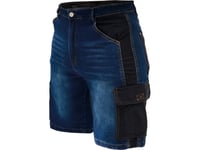 Dedra Jeans-Shorts, Størrelse Xxl, Denim 280G/M2