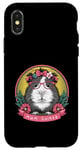 Coque pour iPhone X/XS Maman de cochon d'Inde pour les propriétaires de cochons d'Inde éleveurs de cochons d'Inde