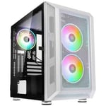 Kolink Citadel Mesh White RGB Micro-ATX Tempered Glass Case