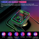 Uk Car Wireless Bluetooth Fm Transmitter Mp3 Player Usb Car Charger Adapter 5.0.