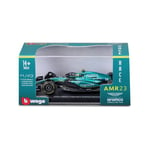 Véhicule avec figurine Burago Aston Martin F1 1/24 Racing Pilote Alonso avec casque 2024