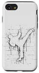 Coque pour iPhone SE (2020) / 7 / 8 Urban Street Art Fighter Sidekick Roundhouse TaeKwonDo