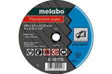 Metabo Flexiamant Super - Skjæreplate - For Stål - 230 Mm