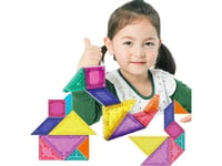 Woopie Tangram Magnetiska Block 3D Lumarko Pussel!