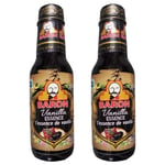 2 x Baron Vanilla Essence Extract 155ml Drinks Cocktails Flavouring Baking Agent