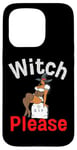 Coque pour iPhone 15 Pro Black Witch Please Funny Halloween Melanine Women Queen Girls