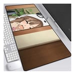 ITBT Dream Schoolgirl 700x300mm Tapis de Souris XL Multifonction Gaming Mousepad XL Grand sous Main, Anime Souris 3mm Bureau Anti-Glissant Surface Texturée pour Ordinateur,B