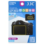 JJC LCP-RX10 Camera Screen LCD Film Protector for SONY RX10 RX10II RX10III