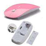 Souris Ultra Plate pour PC RAZER Sans Fil USB Universelle Capteur Optique 3 Boutons Couleurs - ROSE