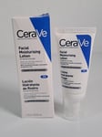 CeraVe PM Daily Facial Moisturiser Lotion Normal to Dry Skin 52ml Niacinamide