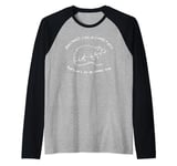 Boss Makes A Dollar, I Make A Dime. Light Raglan Baseball Tee