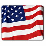 Computer Mouse Mat - American Flying Flag USA US Office Gift #15623