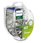 Philips LongLife EcoVision H7 12972LLECOS2 Headlight Bulb Kit with 2 Bulbs